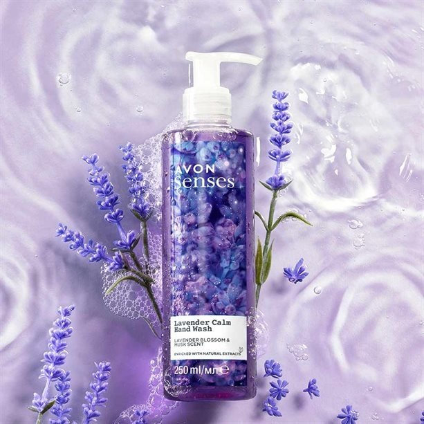 Жидкое мыло туалетное Avon Senses Лаванда 250 мл купить,1090