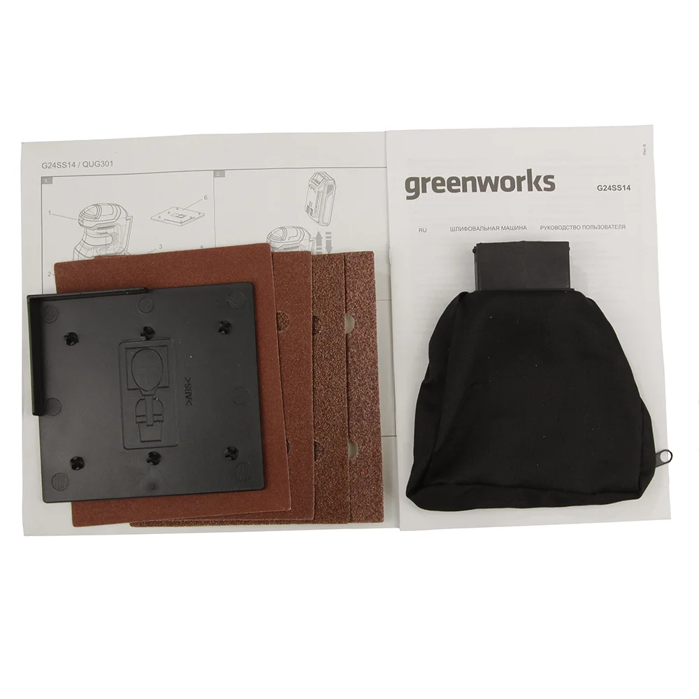 Плоскошлифовальная машина Greenworks G24SS14 3100507RU 