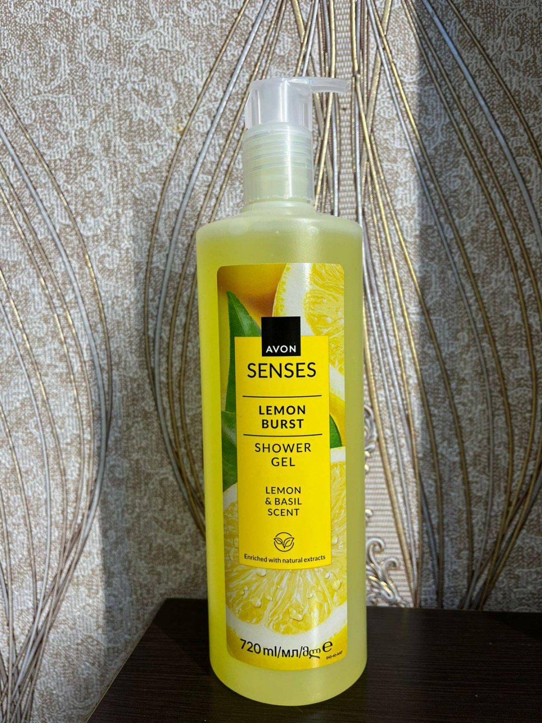 Avon Гель для душа senses lemon burst гель 720 мл купить,NaN