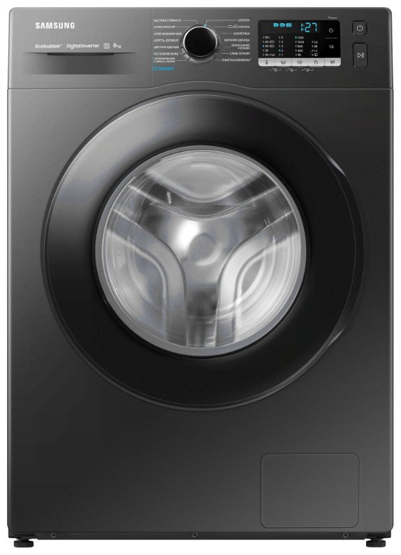 Стиральная машина Samsung WW80AKAS22AXLT черный