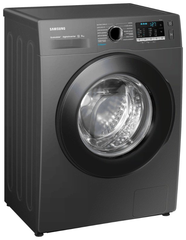 Стиральная машина Samsung WW80AKAS22AXLT черный