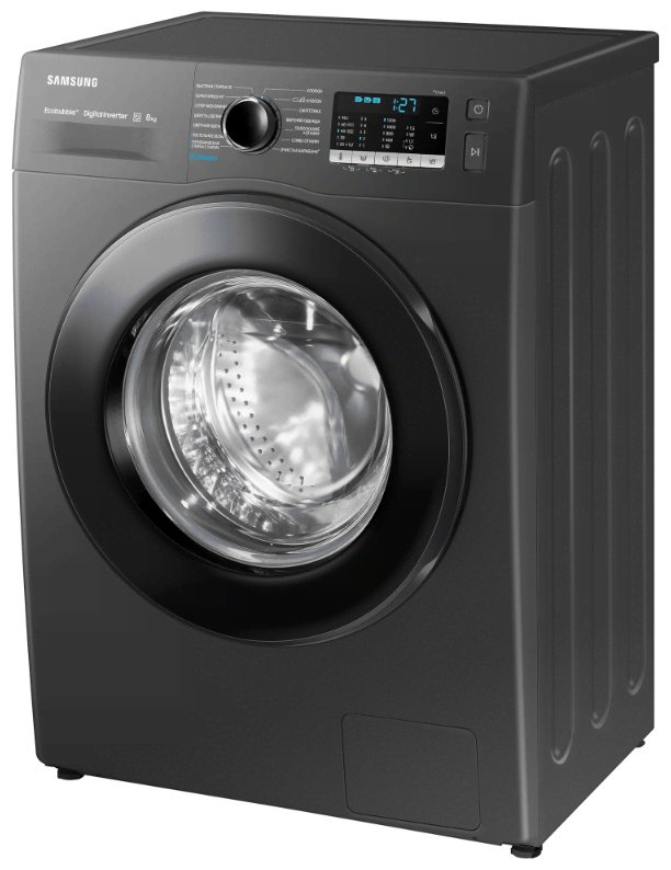 Стиральная машина Samsung WW80AKAS22AXLT черный