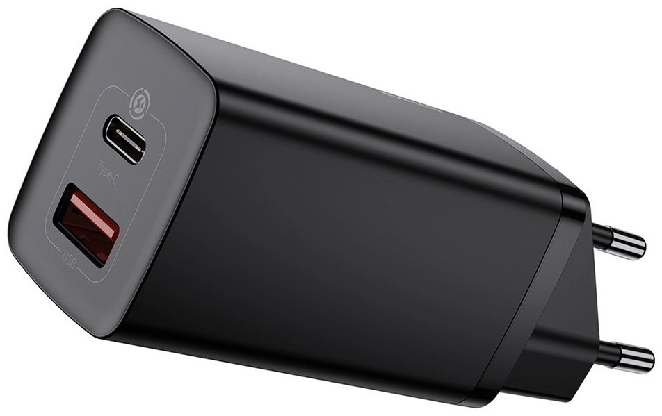 Зарядное устройство Baseus GaN2 Lite Quick Charger C+U черный купить,NaN