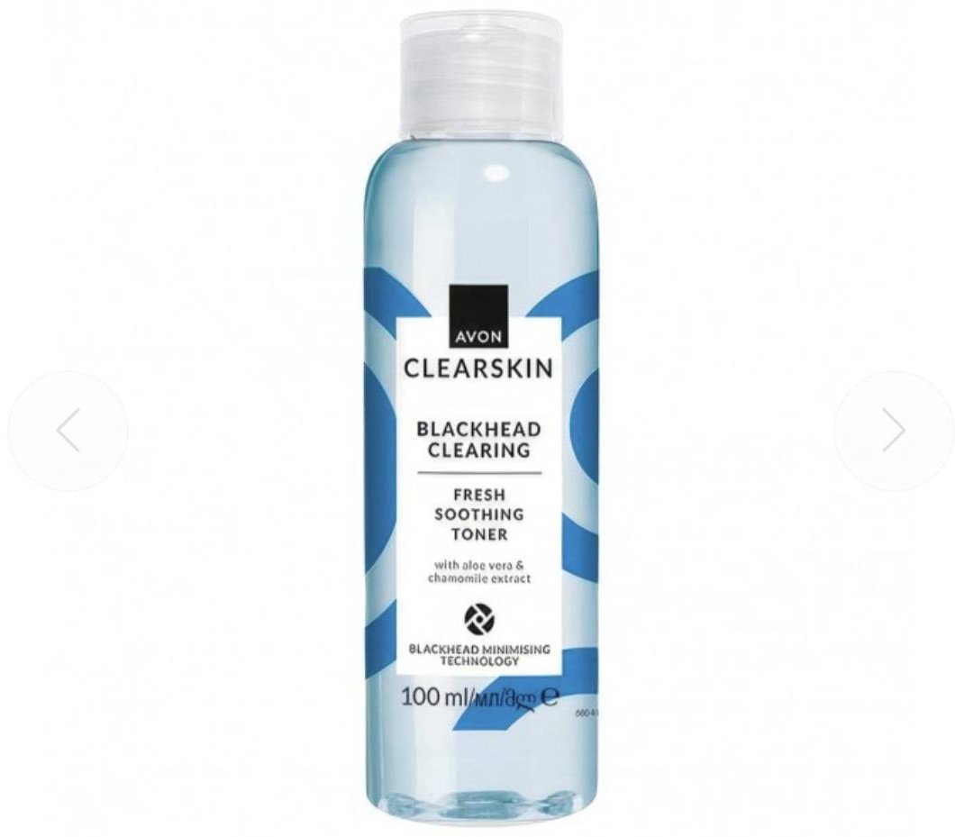 Avon тоник Clearskin "Против черных точек" очищиющий с алоэ вера и экстрактом ромашки 100 мл купить,NaN