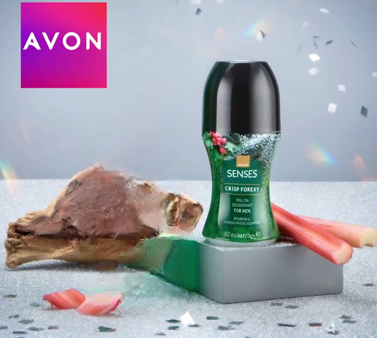 Avon Senses Crisp Forest Лесная свежесть дезодорант-антиперспирант для мужчин 50 мл купить,1295