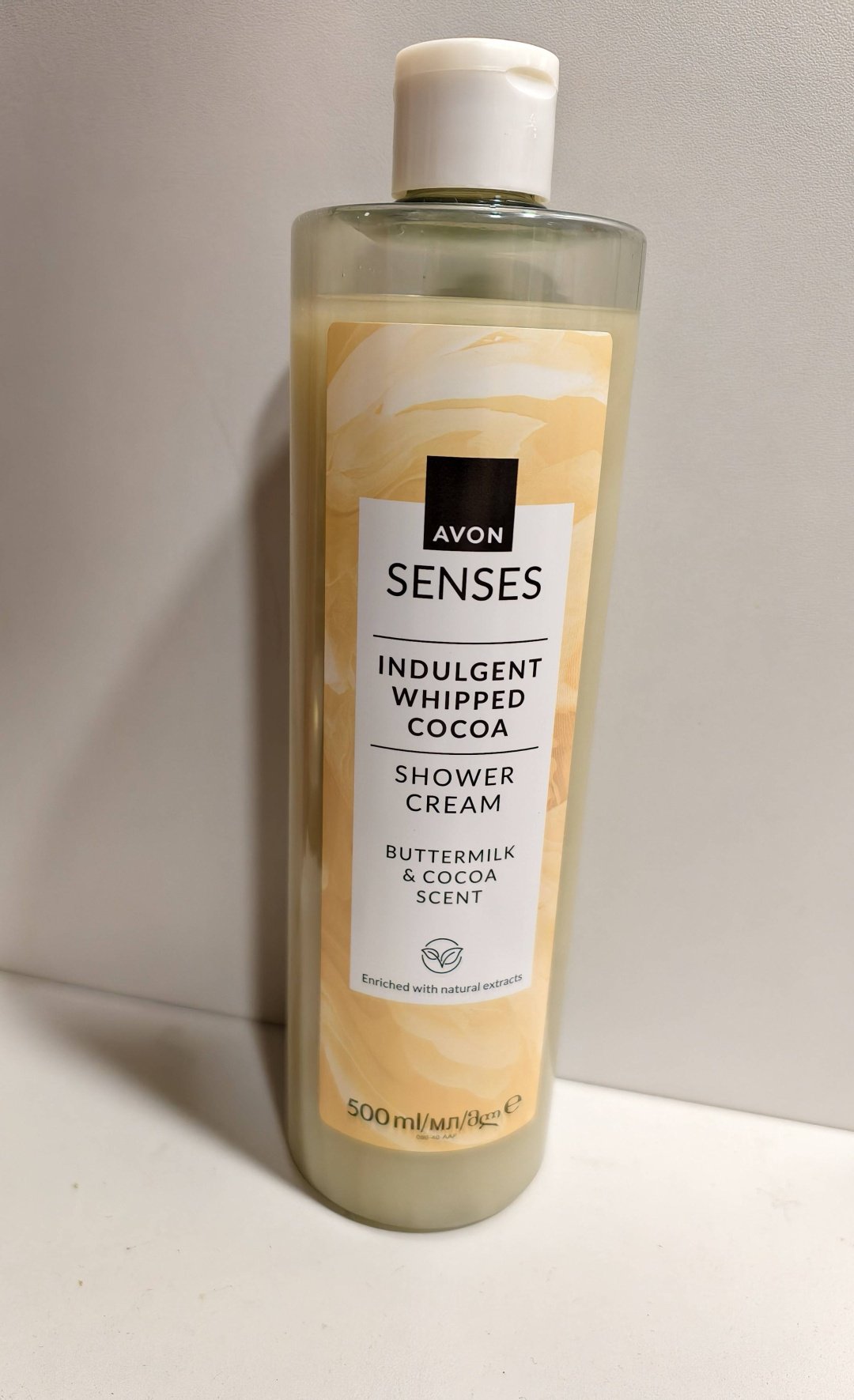 Avon Senses Изысканные сливки и какао крем-гель 500 мл купить,1998