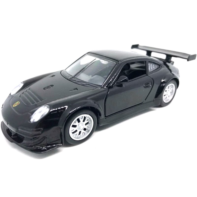 Металлическая машинка Ideal 131034 Porsche 911 GT3 RSR черная купить,NaN