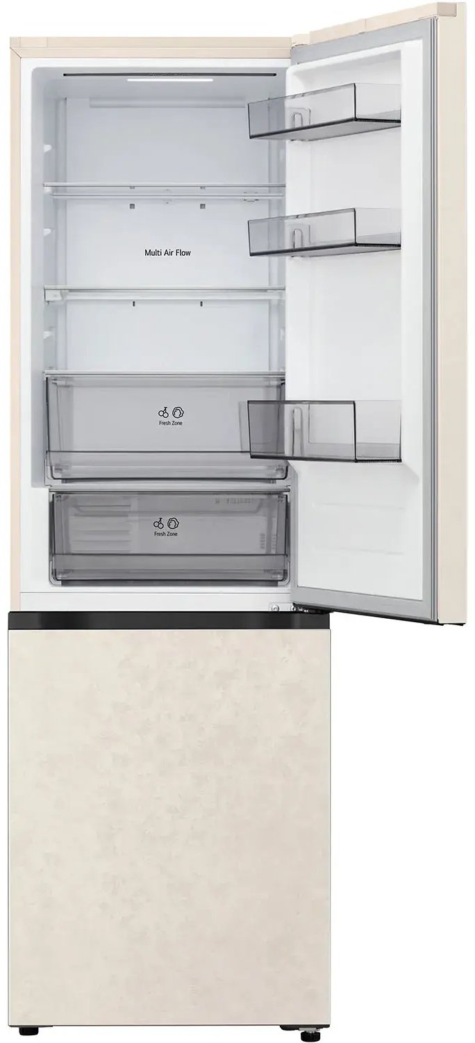 Холодильник LG GC-B 459 EELM бежевый купить,NaN