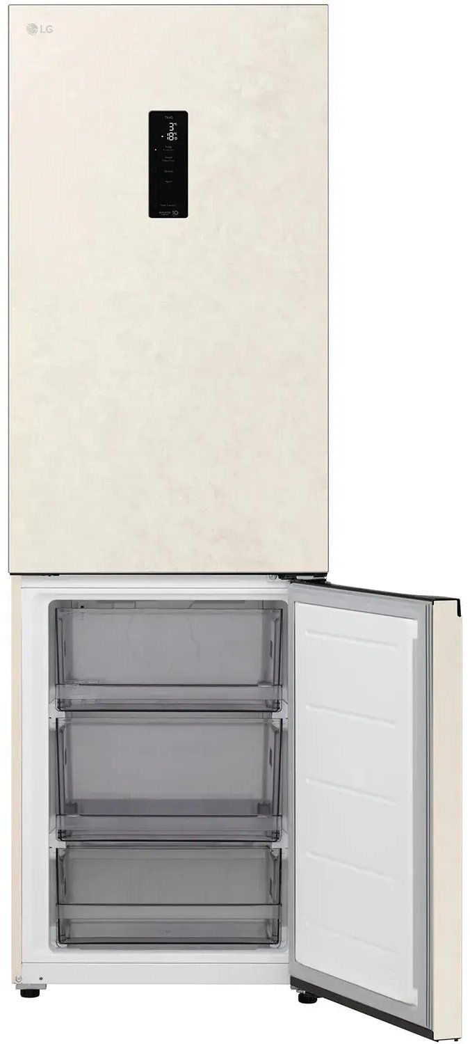 Холодильник LG GC-B 459 EELM бежевый купить,NaN