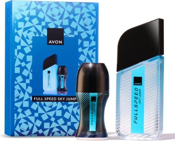 Avon Full Speed Sky Jump парфюмерный набор 100 мл, для мужчин купить,NaN