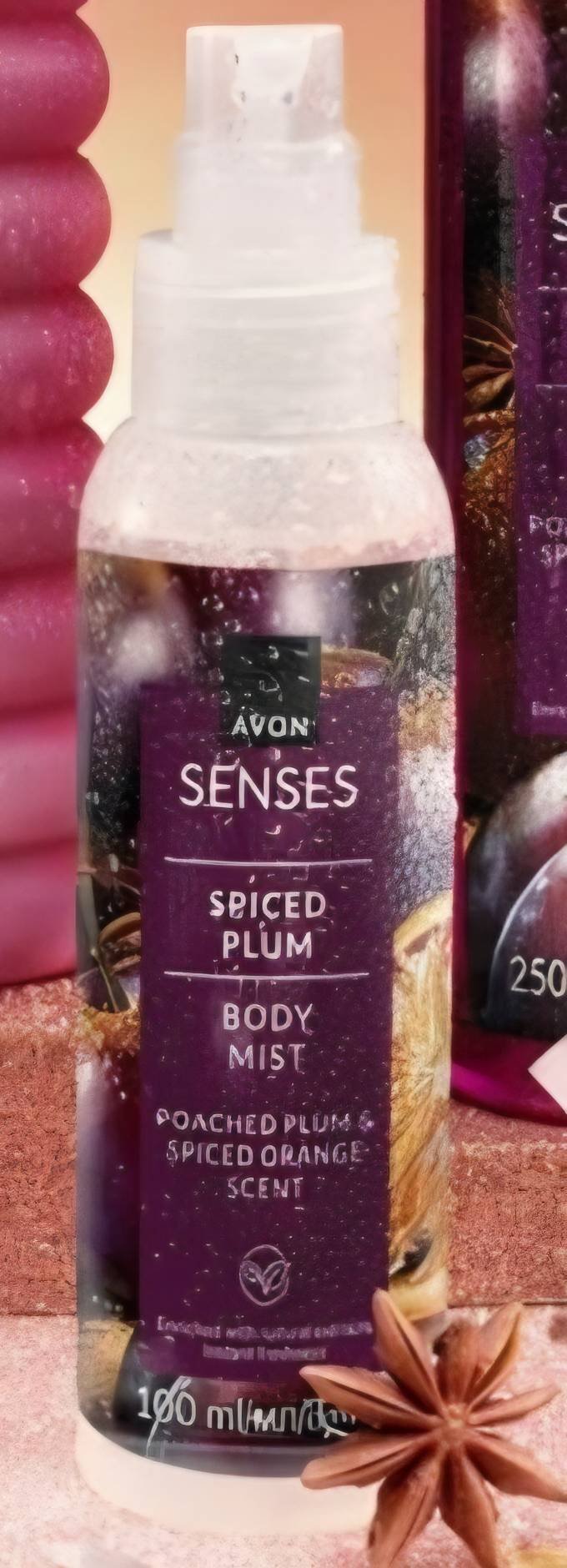 Avon Senses Spiced Plum парфюмированный спрей 100 мл, для женщин купить,1420