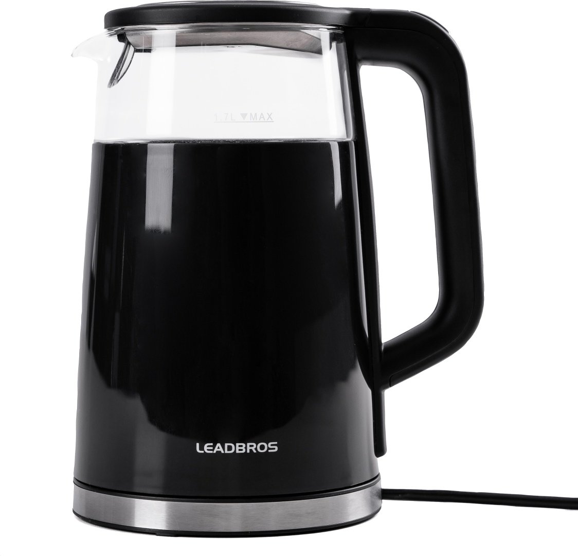 Электрочайник Leadbros LB8717D черный купить,23000