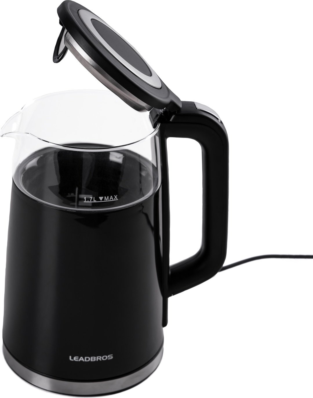 Электрочайник Leadbros LB8717D черный купить,23000
