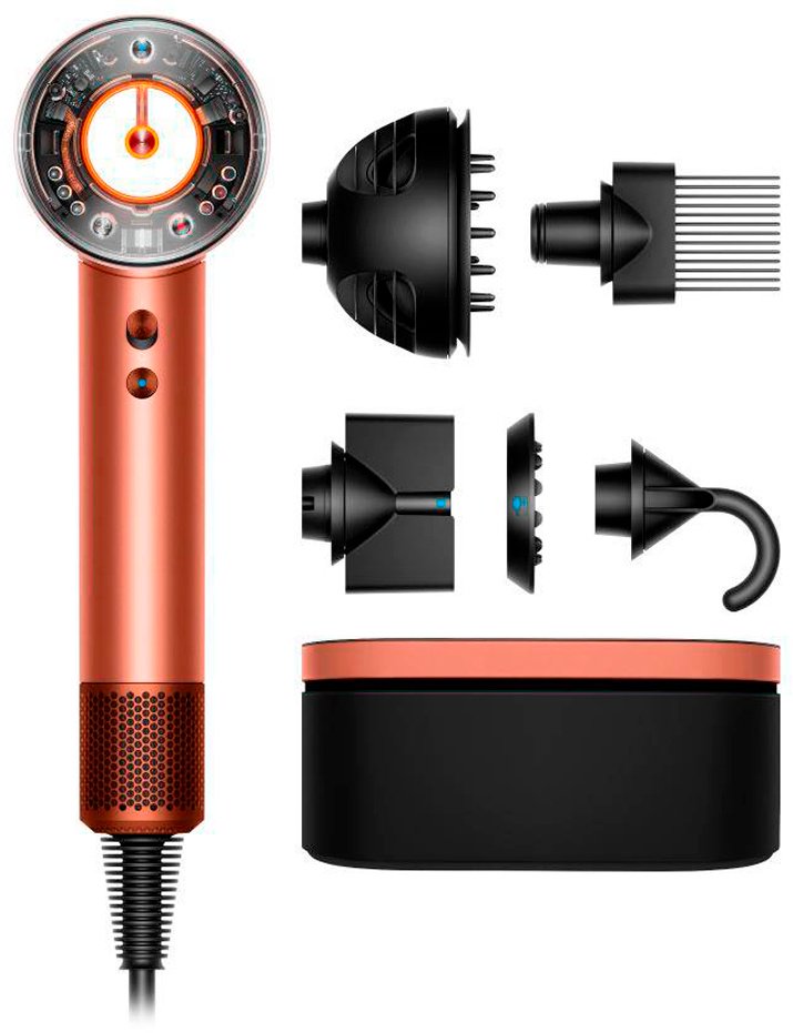 Dyson HD16 Supersonic Nural (143709-01) фен оранжевый, бронзовый купить,NaN
