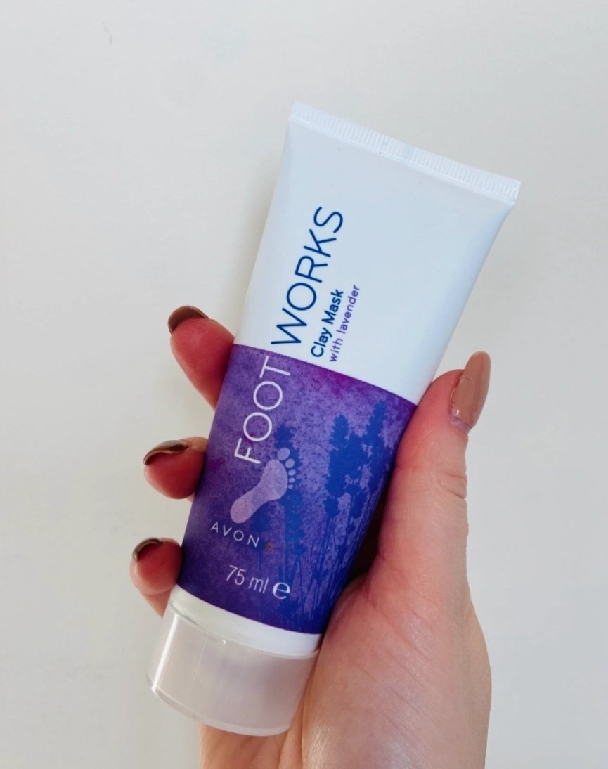 Avon Foot Works с экстрактом лавандой маска для ног 75 мл купить,1498