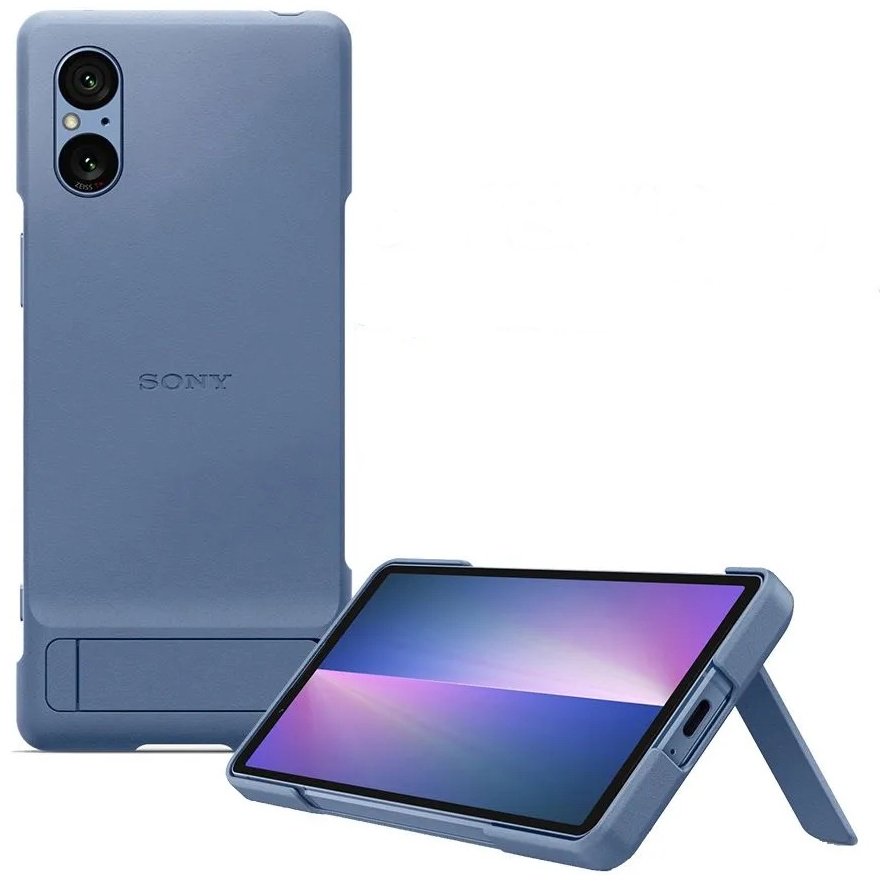 Чехол Sony для Sony Xperia 5 V синий купить,NaN