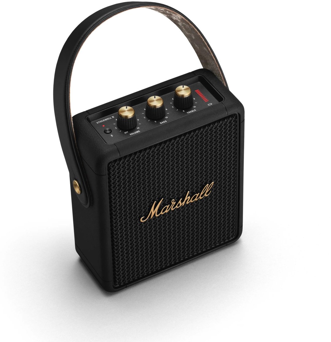 Marshall Stockwell II Black and Brass черный, золотистый купить,NaN