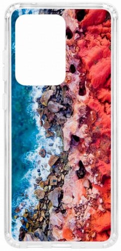 Чехол КRUЧЕ для Galaxy S20 Ultra голубой купить,NaN