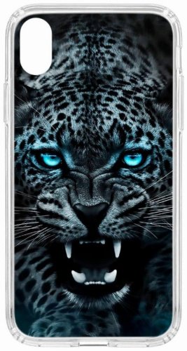 Чехол КRUЧЕ для iPhone Xr голубой купить,NaN