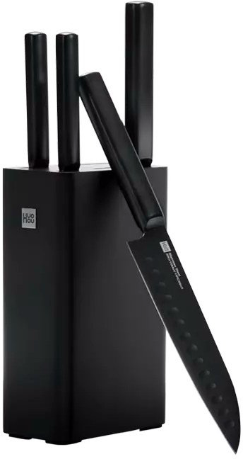 Набор ножей Xiaomi HuoHou Stainless Steel Knife Black 5 предметов
