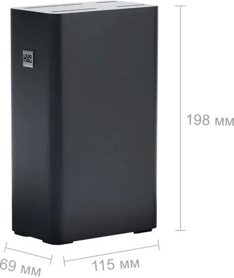 Набор ножей Xiaomi HuoHou Stainless Steel Knife Black 5 предметов - ForteMarket Набор ножей Xiaomi HuoHou Stainless Steel Knife Black 5 предметов купить,46896