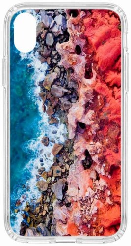 Чехол КRUЧЕ для iPhone Xr голубой купить,NaN