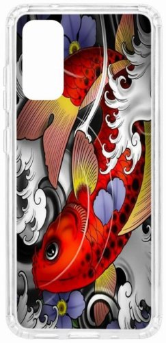 Чехол КRUЧЕ для Galaxy S20 голубой купить,NaN