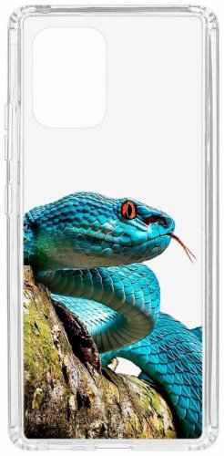 Чехол КRUЧЕ для Galaxy S10 Lite голубой купить,NaN