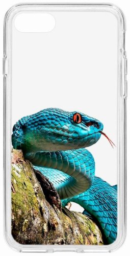 Чехол КRUЧЕ для iPhone 7, iPhone 8, iPhone SE (2020) голубой купить,NaN