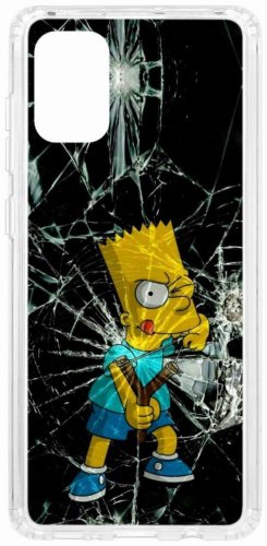 Чехол КRUЧЕ для Galaxy A71 голубой купить,NaN