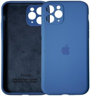 Чехол OEM Silicone Case для iPhone 11 Pro Max голубой купить,461