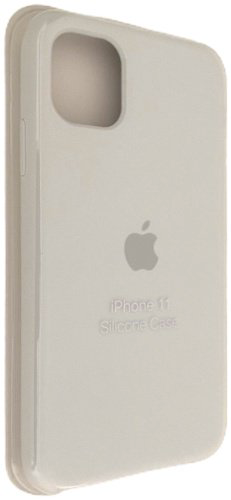 Чехол Silicone Case для Apple iPhone 11 белый купить,470