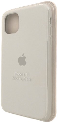Чехол Silicone Case для Apple iPhone 11 белый купить,470