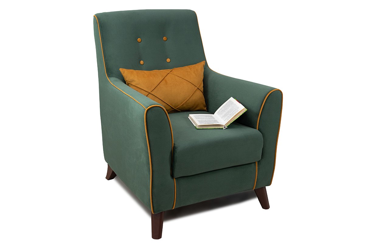 Кресло НиК Френсис ТК260 зелёное купить,79900