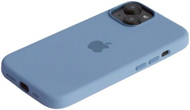 Чехол Для Apple iPhone 15 голубой купить,7070