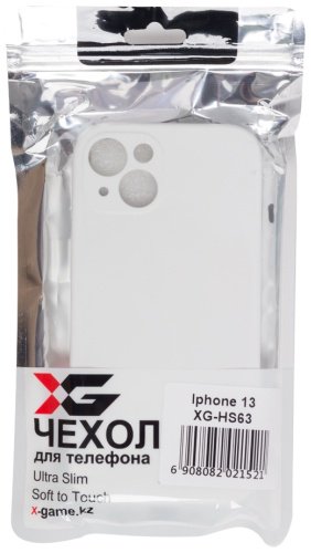 Чехол X-Game XG-HS63 для iPhone 13 белый - ForteMarket Чехол X-Game XG-HS63 для iPhone 13 белый купить,0