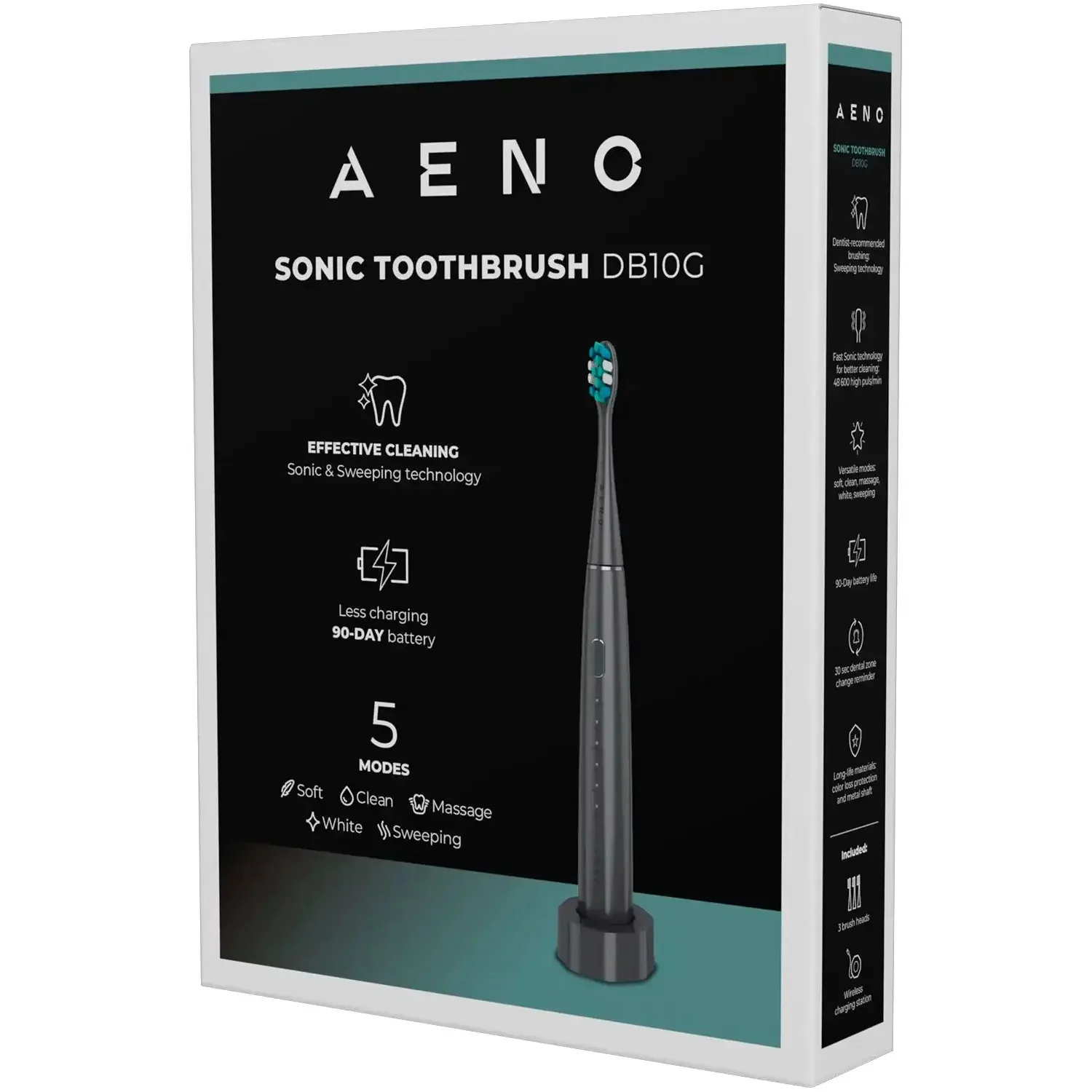 Зубная щётка Aeno DB10 серая - ForteMarket Зубная щётка Aeno DB10 серая купить,19990