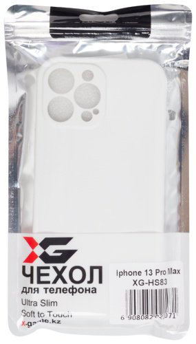 Чехол X-Game XG-HS83 для iPhone 13 Pro Max белый купить,470