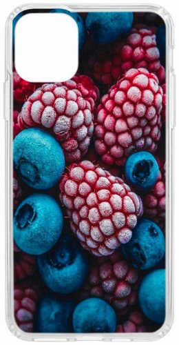 Чехол КRUЧЕ Print Fresh berries для iPhone 11 Pro Max белый купить,NaN