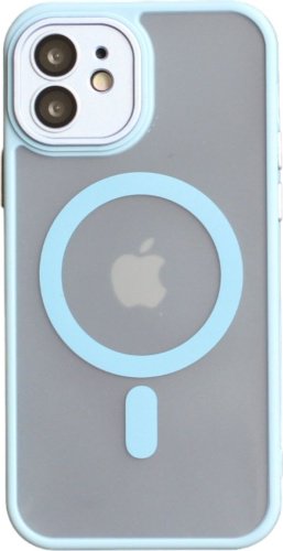 Чехол Для Apple iPhone 12 голубой купить,1820