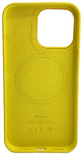 Чехол Для Apple iPhone 14 Pro Max желтый купить,1270
