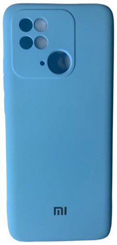 Чехол OEM для Xiaomi Redmi 10C голубой купить,594