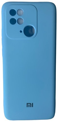 Чехол OEM для Xiaomi Redmi 10C голубой купить,594