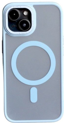 Чехол Для Apple iPhone 15 голубой купить,1420