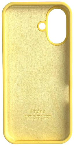 Чехол Для Apple iPhone 16 желтый купить,945