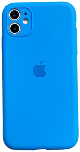 Чехол Для Apple iPhone 11 голубой купить,907