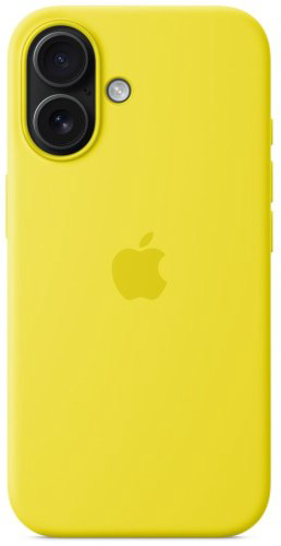 Чехол GLASS для Apple iPhone 16 желтый купить,1270