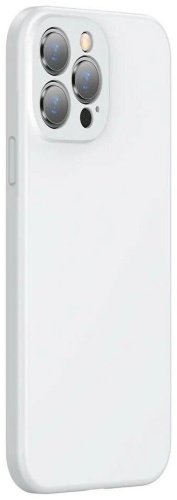 Чехол Baseus Liquid Silica Gel ARYT000402 для iPhone 13 Pro белый купить,NaN
