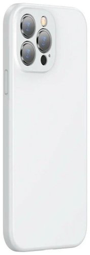 Чехол Baseus Liquid Silica Gel ARYT000402 для iPhone 13 Pro белый купить,NaN