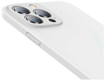 Чехол Baseus Liquid Silica Gel ARYT000402 для iPhone 13 Pro белый купить,NaN